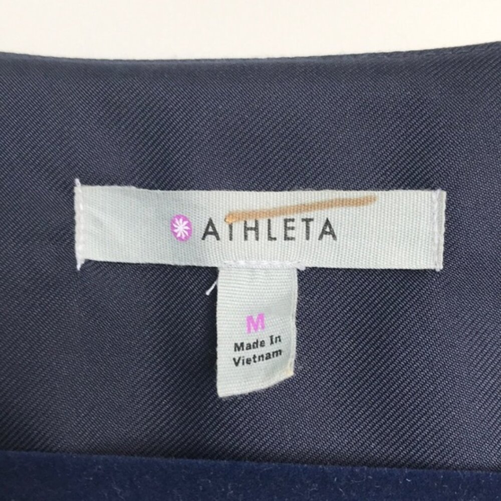 Athleta Left Bank Navy Full Zip Jacket - M - Picture 3 of 8